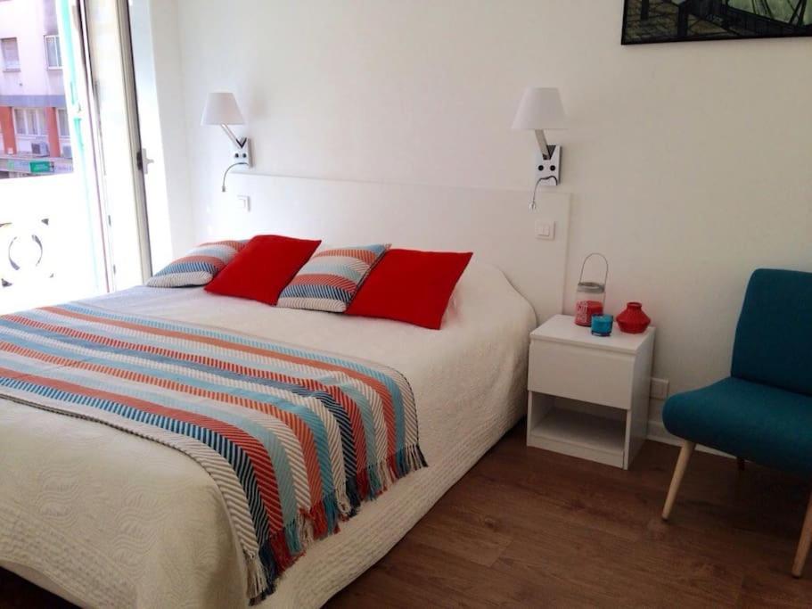 #28 1 Bdr Flat Ac Balcony Hper Central 10Mins To Beach & Old Town นีซ ภายนอก รูปภาพ