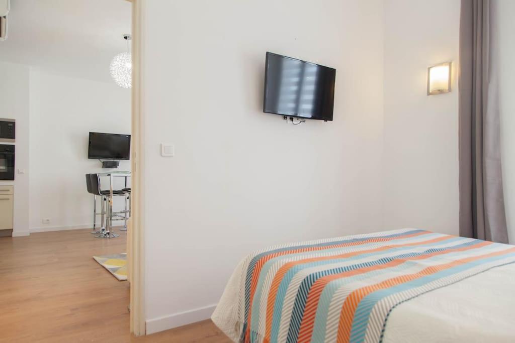 #28 1 Bdr Flat Ac Balcony Hper Central 10Mins To Beach & Old Town นีซ ภายนอก รูปภาพ