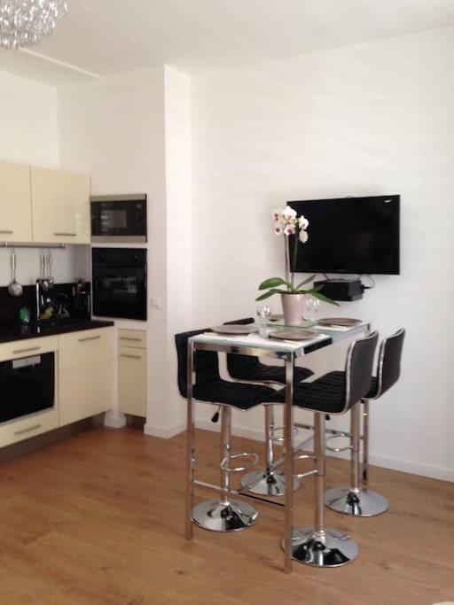 #28 1 Bdr Flat Ac Balcony Hper Central 10Mins To Beach & Old Town นีซ ภายนอก รูปภาพ