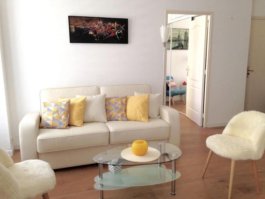 #28 1 Bdr Flat Ac Balcony Hper Central 10Mins To Beach & Old Town นีซ ภายนอก รูปภาพ