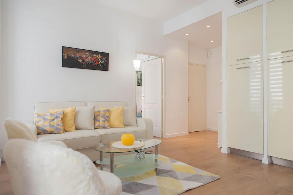 #28 1 Bdr Flat Ac Balcony Hper Central 10Mins To Beach & Old Town นีซ ภายนอก รูปภาพ
